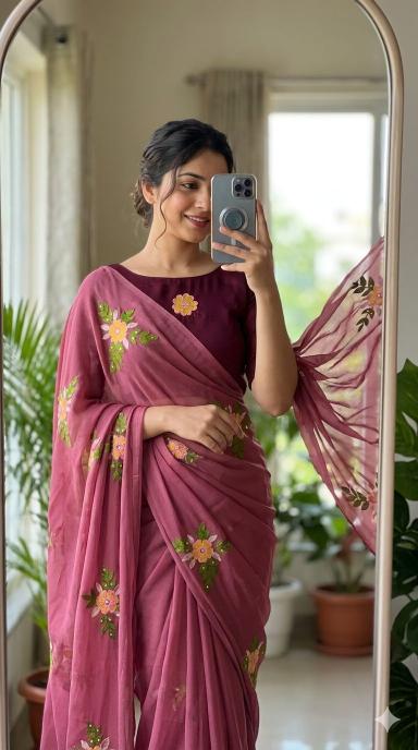 Svara multi work saree business in home